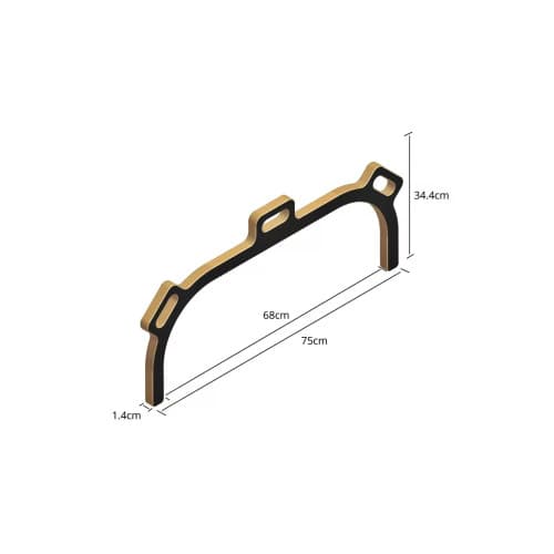 Suport montaj folie auto si PPF forma U cu maner Cod: M123 2