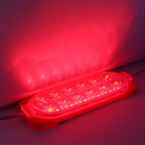 Modul Stroboscop 12SMD DC 12V 480lumen Cod: JSUN10533-2835-2,4W 2