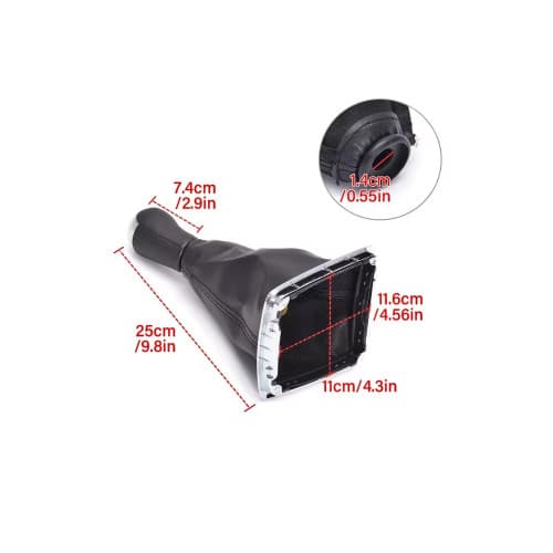 Maner si Manson schimbator imitatie piele compatibil Ford Focus MK2 2004-2008 5 viteze Cod: SC-151 4