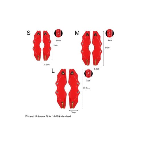 Capac ornament etrier culoare Rosu , marime M Cod: CP-2 2