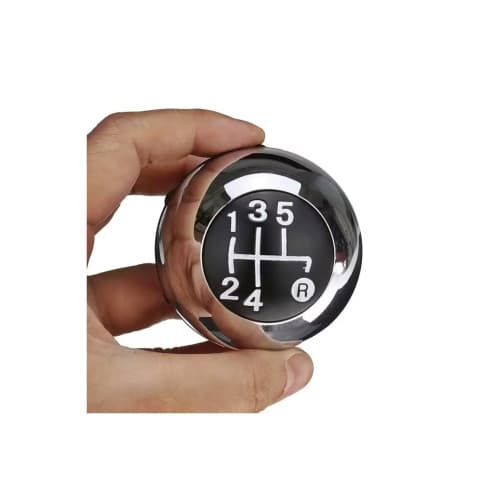 Maner schimbator auto din plastic compatibil Fiat 500 2012-2018 cu 2 adaptoare pentru 5 si 6 viteze Cod: SC-187 4