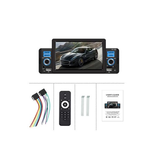 Radio MP3, MP5 Video Player 1DIN cu bluetooth si mirrorlink 7inch 12V Cod: 530MP5 2