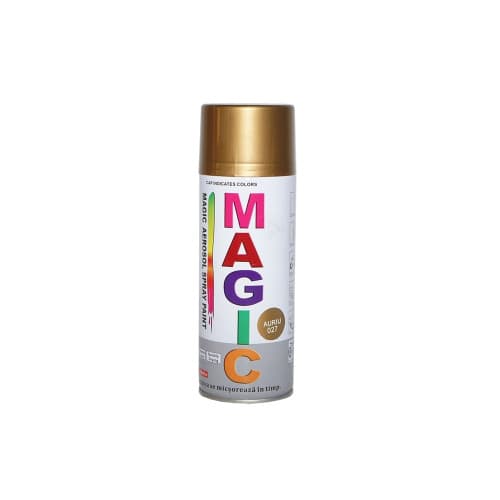 Spray vopsea Magic Gold Auriu 400ml Cod: 027