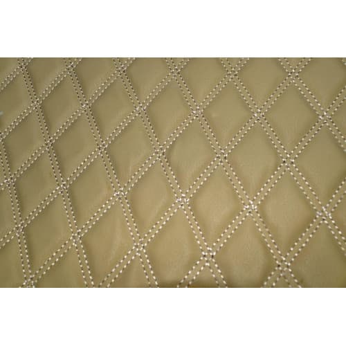 Material special pentru COVORASE auto romb bej/cusatura bej .Cod: COV02BB