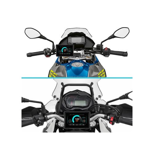 Sistem camera DVR motocicleta cu ecran 5 inch si camera fata spate Cod: A4059 2