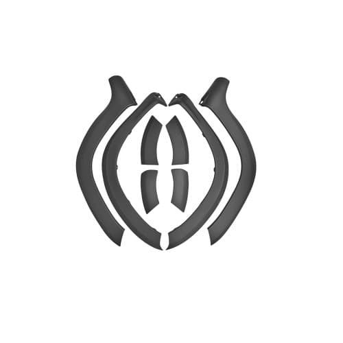 Set 12 protectii bandouri aripa si usa compatibile Dacia Duster I 2010-2017 Cod: DDT3001 4