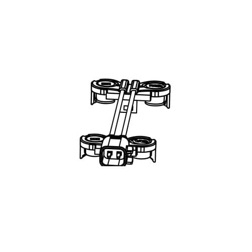 Set Claxoane Bitonale Premium 12V cu Mufe Compatibil Ford Cod: ART137F+ART214 2