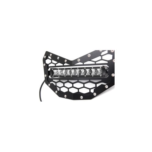 Grila radiator echipata cu proiector LED BAR compatibila MAVERICK X3 Cod: RZR-021 2