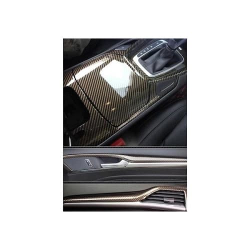 Folie carbon Auriu 9D PREMIUM 1,5mx1m Cod: N-GTC03 / C9D-16GL 2