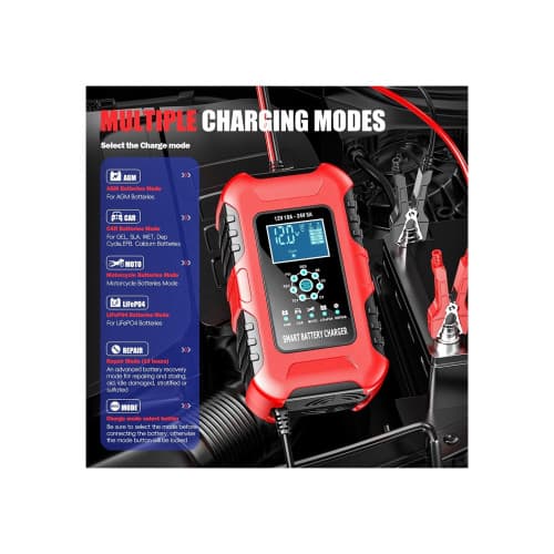 Redresor auto inteligent pentru baterii 12V 10A si 24V 5A Cod: Z3835RDEU 3