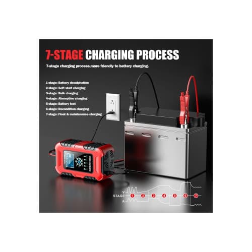 Redresor auto inteligent pentru baterii 12V 10A si 24V 5A Cod: Z3835RDEU 4