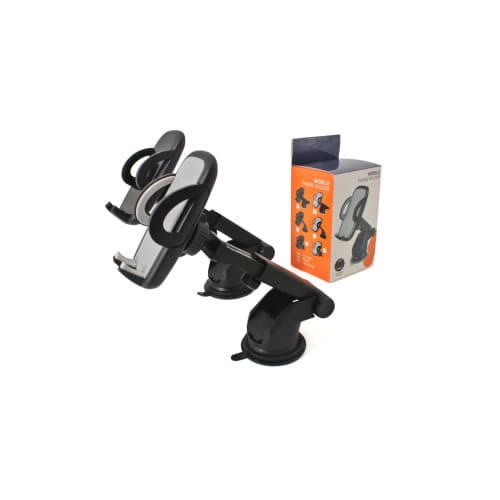 Suport auto universal pentru telefon cu 2 sisteme de prindere Cod: RH11 4