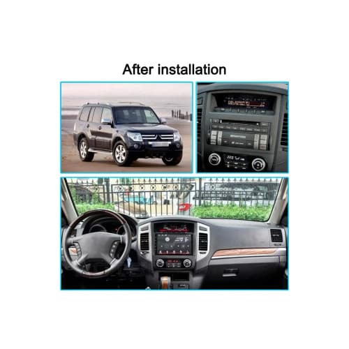 Rama Navigatie 9" cu cablaj si modul canbus compatibila Mitsubishi Pajero IV 2006-2018 Cod: NV3117/ GR1 4
