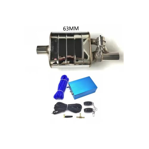 Toba sport cu reglaj sunet tip cut-off valve cu telecomanda Cod: FM01-63mm