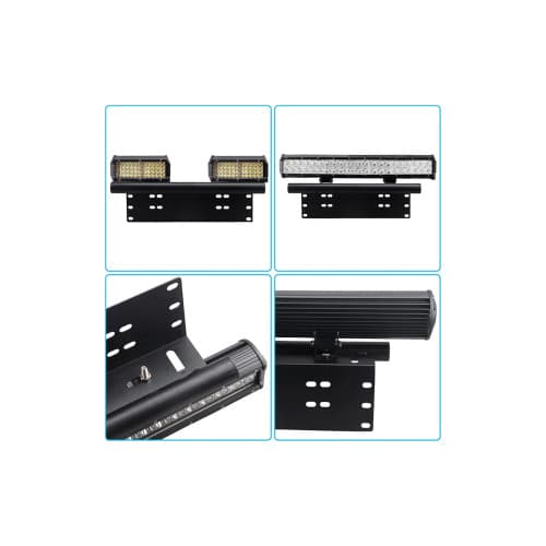 Bullbar/ suport numar universal pentru montaj proiectoare Cod: TY009C 2