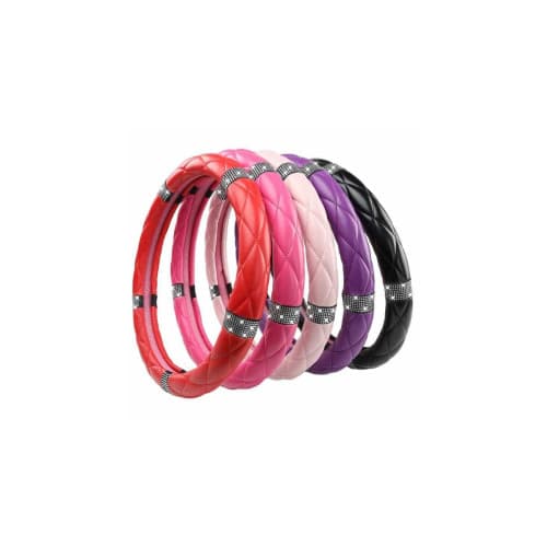 Husa volan imitatie piele marime M diverse culori Cod: WK-1016