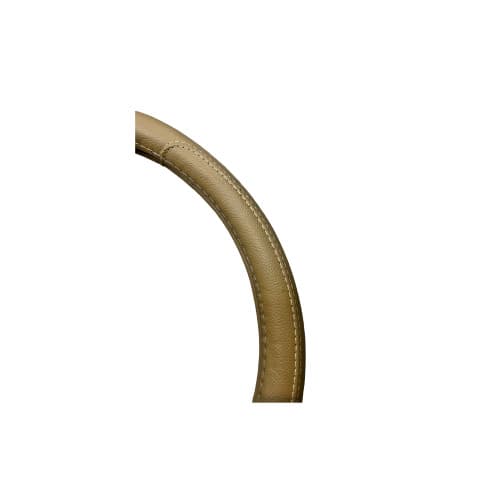 Husa volan imitatie piele, marime M, culoare Bej Cod: WK-1006 2