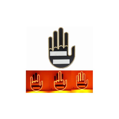 Panou LED tip mana, programabil, cu afisaje personalizabile controlate din telecomanda Cod: FS-1805 3