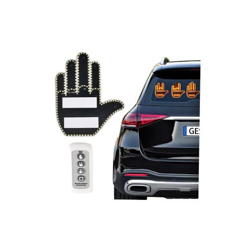 Panou LED tip mana, programabil, cu afisaje personalizabile controlate din telecomanda Cod: FS-1805 4