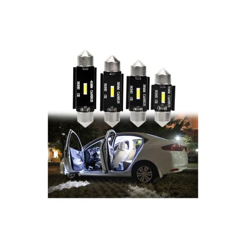 Set 2 becuri sofit 39mm SMD 1860 Canbus 12V 300 lumen lumina alba Cod: HH030 4
