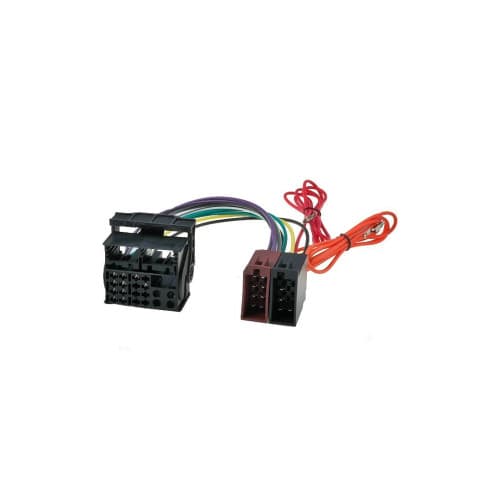 Conector auto adaptor ISO pentru radioreceptoare de fabrica compatibil Audi Seat Skoda Volkswagen Cod: ZRS-158