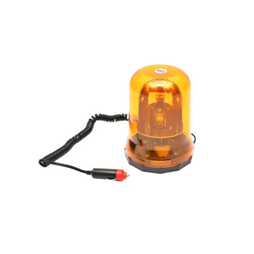 Girofar 12V galben cu prindere pe magnet Cod: DIS604004G12 2