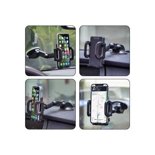 Suport pentru telefon auto cu ventuză Cod: SS-01 3