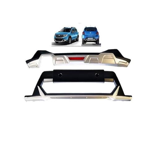 Bullbar fata si spate din plastic compatibil Sandero 2018-> Cod: ART-SND-001 2