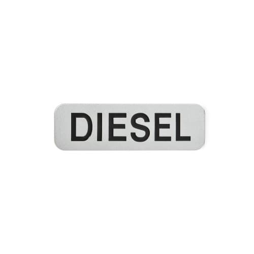 Ornament metalic auto Diesel 7x2 cm Cod: J-20