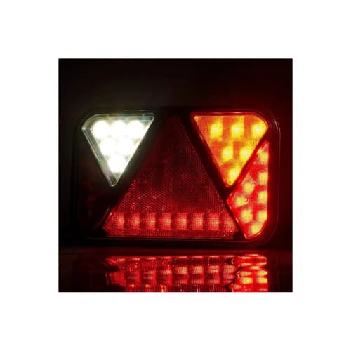 Lampa spate 200x130, LED, 5 functii, cu mers inapoi, Fristom Cod: FT-270 P NT COF 2