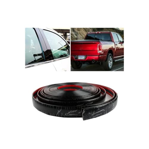 Rola ornament auto negru 8m x 40mm, Cod: 140A 2