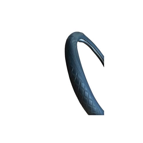 Husa volan imitatie piele marime M neagra Cod: CST05 2