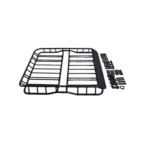 Portbagaj plafon auto metalic roof rack cu 2 bari transversale incluse 127x101cm Cod: CPD27A / CPD35 2