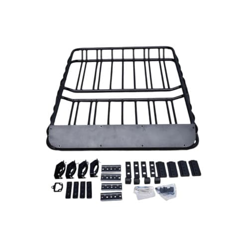 Portbagaj plafon auto metalic roof rack cu 2 bari transversale incluse 127x101cm Cod: CPD27A / CPD35 3