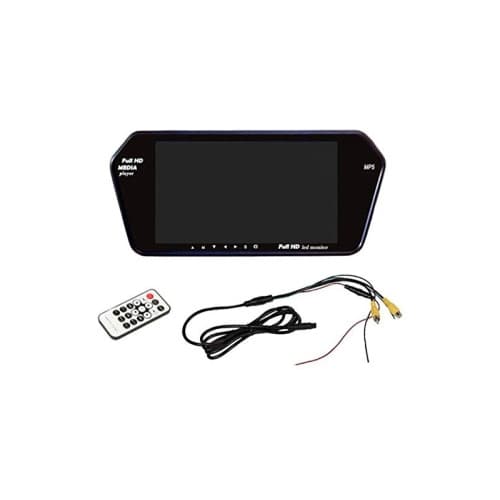 Monitor camera marsarier tip oglinda cu functie video MP5 si bluetooth Cod: JCS-70193 12V 3