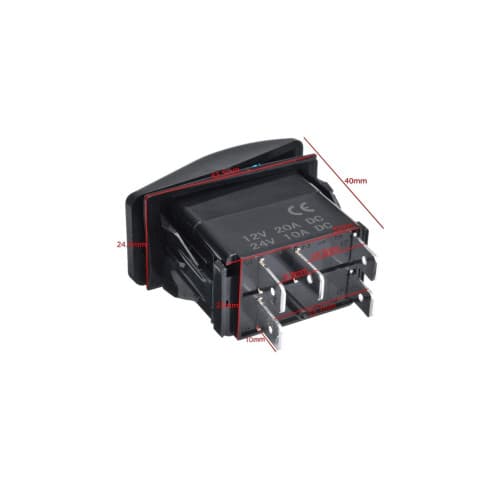 Intrerupator buton tip Rocket DRIVING LIGHT Cod: J07 2