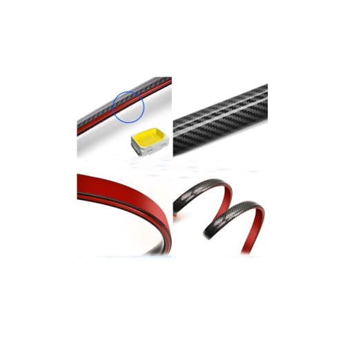 Eleron portbagaj luneta cu LED carbon 1.2m 12V Cod: FS-002 2