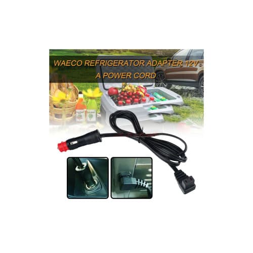 Mufa cablu 4 metri pentru frigider auto cu cap bricheta 2 dimensiuni standard si mufa mica DIN / ISO 4165 Cod: TLA219 4