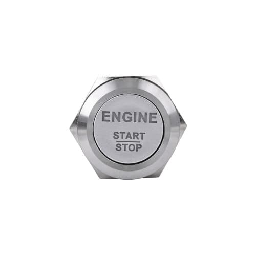 Buton cu Led din aluminiu 12V , 19mm Cod: TLB241 2