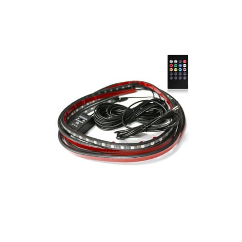 Kit banda LED RGB Digital cu aplicatie BTT sub masina 12V Cod: ZC06 2
