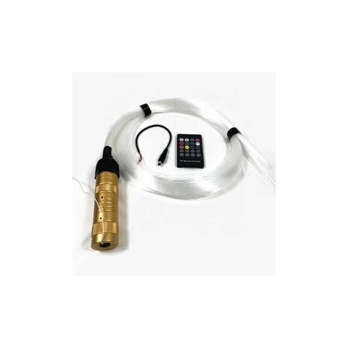 Kit fibra optica plafon instelat LED RGB cu telecomanda 0,75mm 500 fire 3 metri 12V Cod: ZC-5003 3