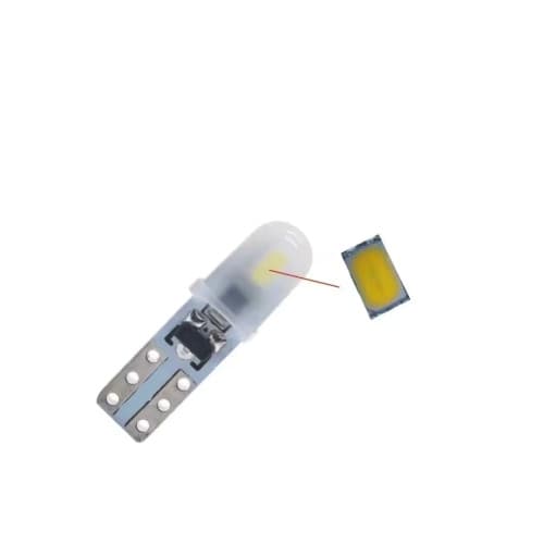 Set 2 becuri T5 LED 2SMD 3014 24V CANBUS nonpolar – Alb, Rosu sau Albastru Cod: JSUN34/35/36 3