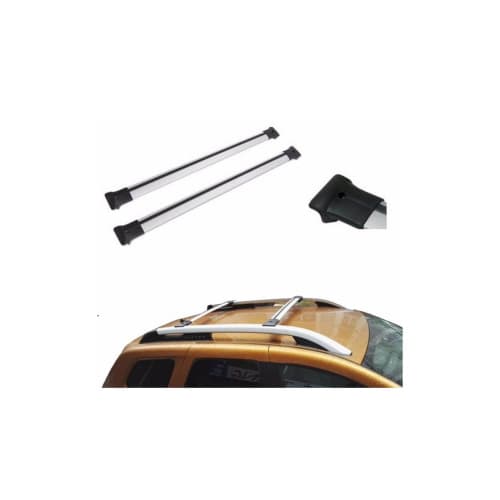 Set bare portbagaj transversale aluminiu compatibile Dacia Duster II 2018-> Cod: DST-18-2