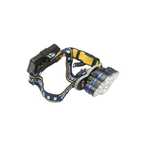 Lanterna frontala de cap cu 8 LED-uri, 3 moduri iluminare, baterie 2200mAh reincarcabila USB Crownman Cod: DISUF01 4