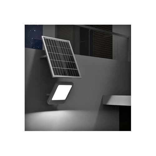 Lampa LED 1200 lumeni cu panou solar monocristalin 25W, 96 LED, senzor miscare si telecomanda Cod: BK87486 2