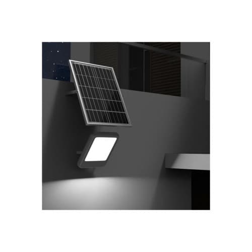 Lampa LED cu panou solar policristalin senzor de miscare si telecomanda 12W Cod: BK87485 2