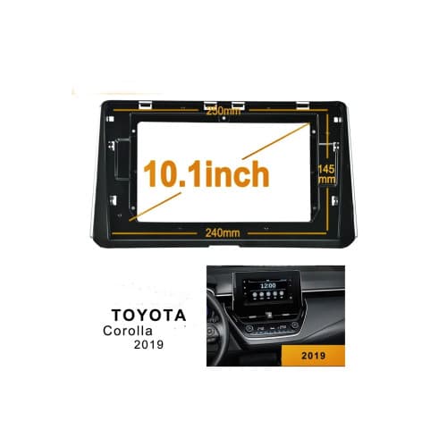Rama Navigatie 10" cu cablaj si modul canbus compatibila Toyota Corolla E21 2019-> Cod: NV3205 / GR2 2