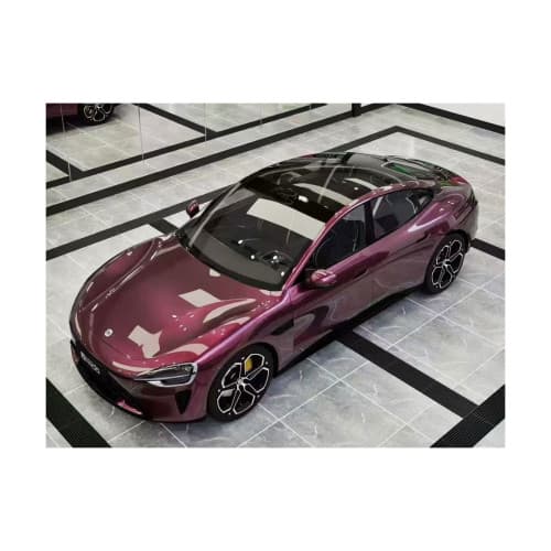 Folie auto autocolant Pet premium mov glass tower purple 1 x1.52 m Cod: SP1063V 2