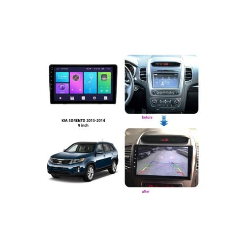 Rama Navigatie 9" cu cablaj compatibila Kia Sorento 2012 - 2015 Cod: NV3083/ GR1 2