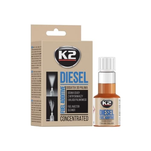 Solutie curatat injectoare motorina K2 Diesel Fuel Additive Cod: K2-DIESEL 2